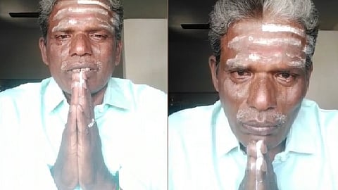 தற்கொலை செய்து கொண்ட  வெங்கடேசன் 