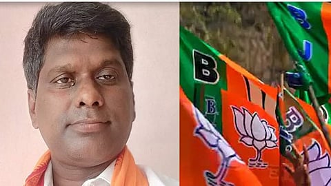பாஜக தென் சென்னை கிழக்கு மாவட்ட பொதுச் செயலாளர் முத்துமாணிக்கம்