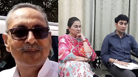 விஸ்வேந்திர சிங், மனைவி மற்றும் மகன்