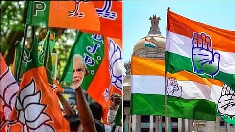 bjp and congress