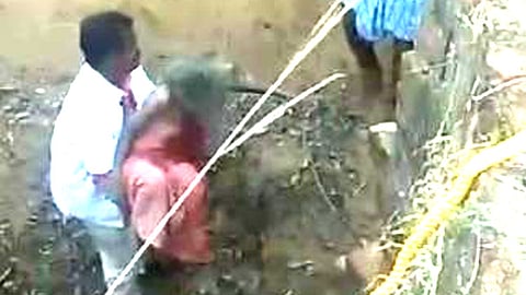 Old women rescued