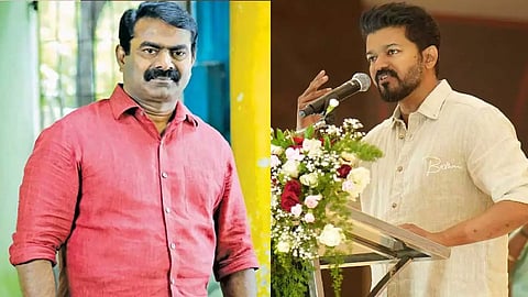 நாதக சீமான் - தாவெக விஜய்