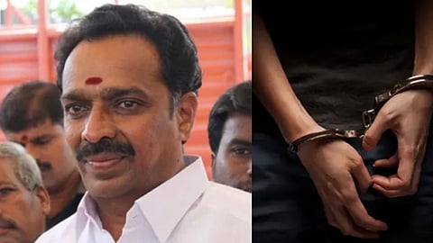அதிமுக முன்னாள் அமைச்சர் எம்.ஆர்.விஜயபாஸ்கர் கைது