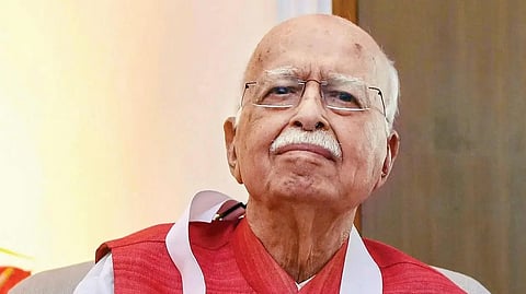 பாஜக மூத்த தலைவர் அத்வானி 