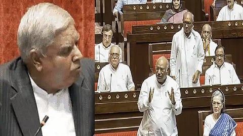 ஜெக்தீப் தன்கர், மல்லிகார்ஜுன கார்கே