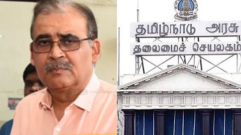 உள்துறை செயலாளர் தீரஜ் குமார் 