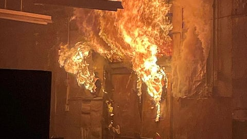 Fire accident