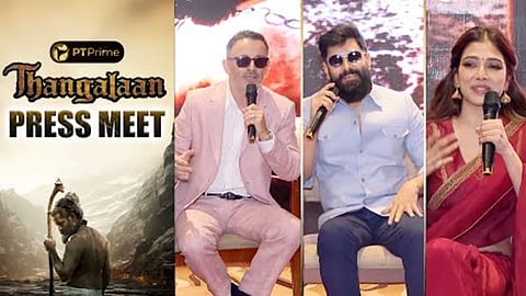 Thangalaan movie promotion