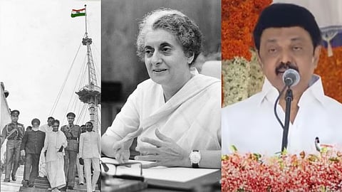கலைஞர் கருணாநிதி, இந்திரா காந்தி, முக ஸ்டாலின்