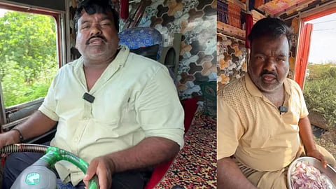 லாரி ஓட்டுநர் ராஜேஷ்