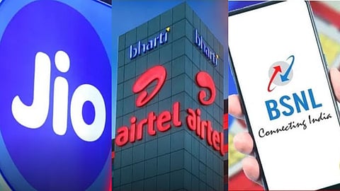 jio, airtel, bsnl