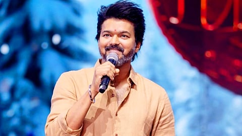 tvk leader vijay wishes for plus 2 students