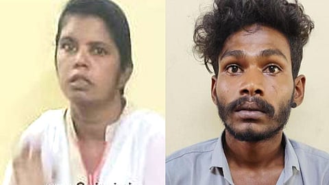 மனைவி உட்பட இருவர் கைது