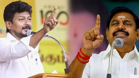 இபிஎஸ்  - உதயநிதி