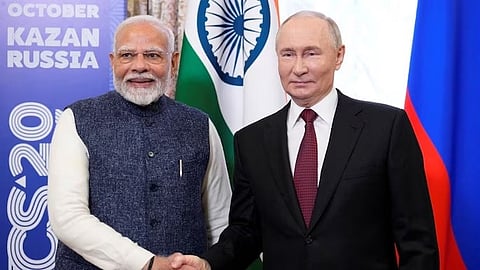 பிரதமர் மோடி, ரஷ்ய அதிபர் புதின்