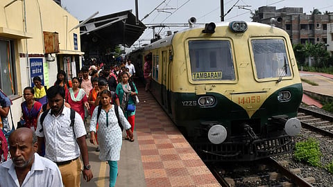 மின்சார ரயில் சேவை ரத்து
