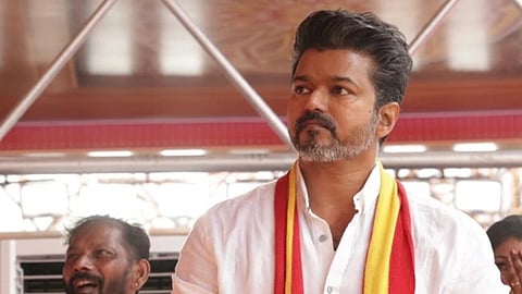 தவெக தலைவர் விஜய்