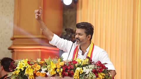 தவெக தலைவர் விஜய்