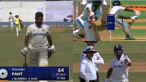 rishabh pant out