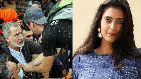 Spains King Felipe VI - actress Kasthuri 
