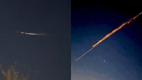 பூமியில் விழுந்த செயற்கைக்கோள்