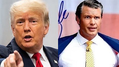 Trumph,  Pete Hegseth