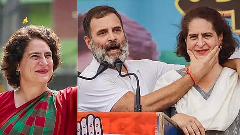 பிரியங்கா காந்தி - ராகுல் காந்தி