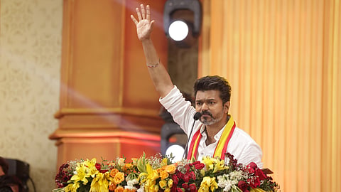 தவெக தலைவர் விஜய்