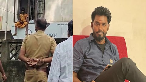 கஞ்சா போதையில் வெடிகுண்டு மிரட்டல்