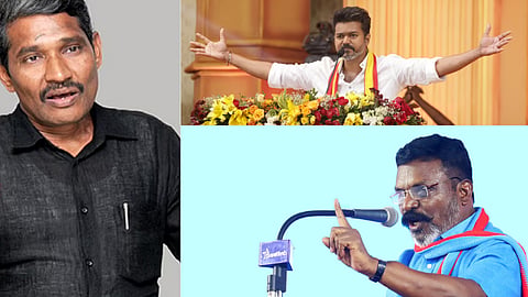வன்னி அரசு, விஜய், திருமாவளவன்