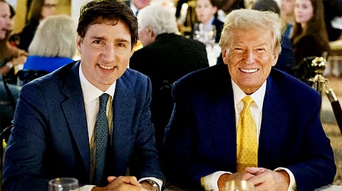 donald trump message on usa canada merger plan 