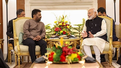 அநுர குமார திசநாயக, மோடி