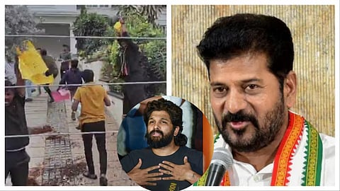 அல்லு அர்ஜுன் - ரேவந்த் ரெட்டி
