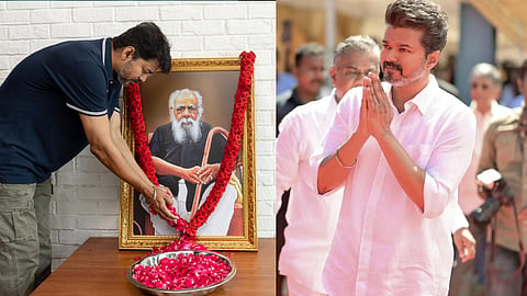 TVK leader Vijay respect Periyar memorial day