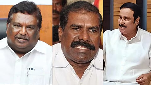GK Mani, anbumani ramadoss reacts to minister sivasankar criticizes
