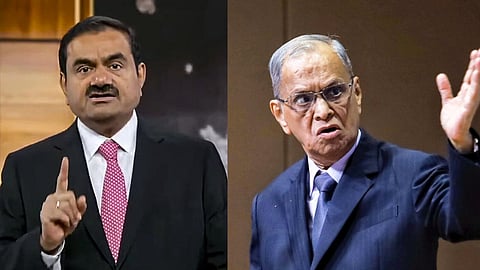 இன்போசிஸ் 
நாராயணன் மூர்த்தி - அதானி
