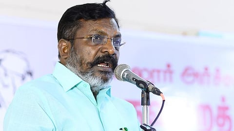 thiruma says on vck party issue