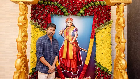  தவெக தலைவர் விஜய்!