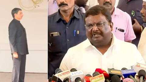 ஆளுநர் ஆர்.என்.ரவி - அமைச்சர் சிவசங்கர்