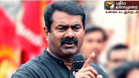 seemans sensational statements on chattai youtube channel 
