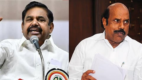 எடப்பாடி பழனிசாமி - எ.வ வேலு 