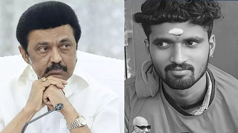 முதல்வர் மு.க.ஸ்டாலின், உயிரிழந்த மாடுபிடி வீரர் நவீன் குமார்