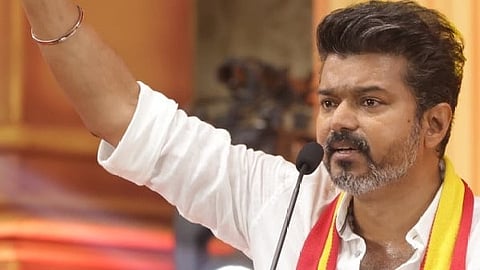 தவெக தலைவர் விஜய்
