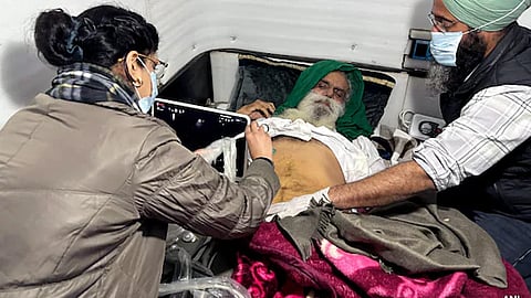 punjab farmers president dallewal agrees to take medical aid