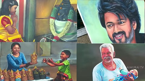 சென்னை செம்மொழி பூங்கா ஓவியக் காட்சி