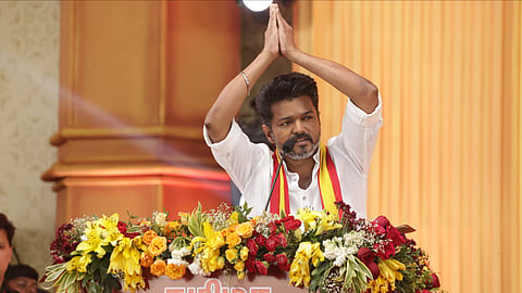 தவெக தலைவர் விஜய்