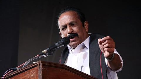 மதிமுக பொதுச்செயலாளர் வைகோ