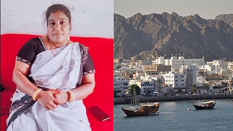 ஓமனில் சிக்கியுள்ள பெண்