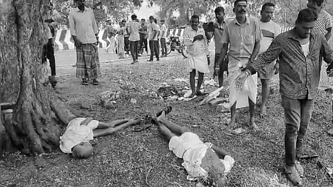 மின்னல் தாக்கி இருவர் பலி