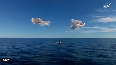 Splashdown confirmed! #Crew9 is now back on Earth in their 
@SpaceX
 Dragon spacecraft